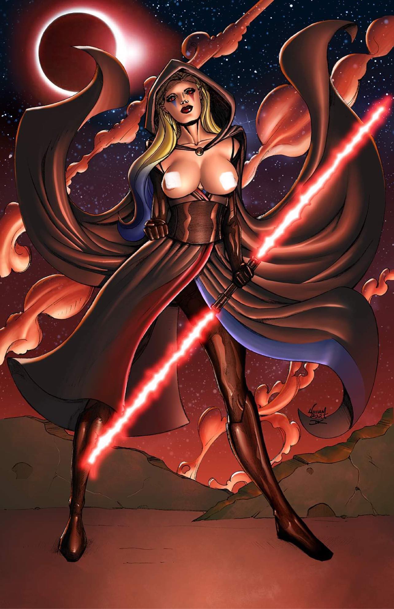 Hardlee Thinn - Sith Naughty Virgin - WR Artist Proofs