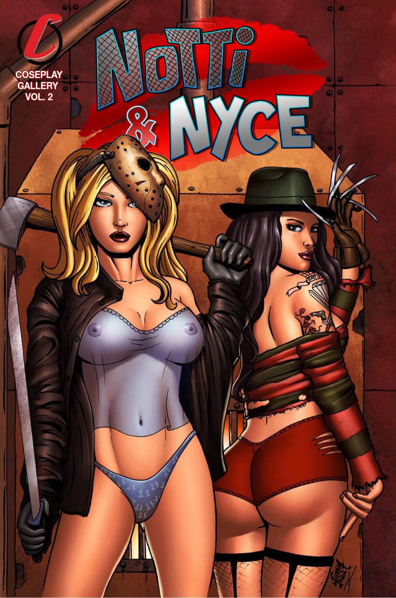 11x17 N&N Halloween - Ink for Published Cover