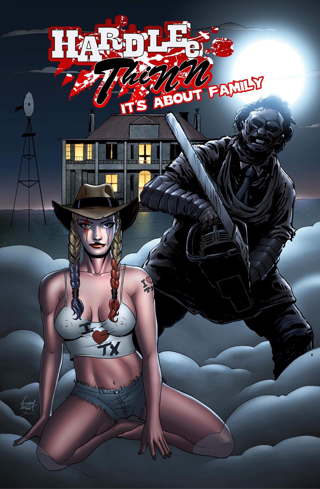 11x17 HT Leather Halloween - Ink for Published Cover