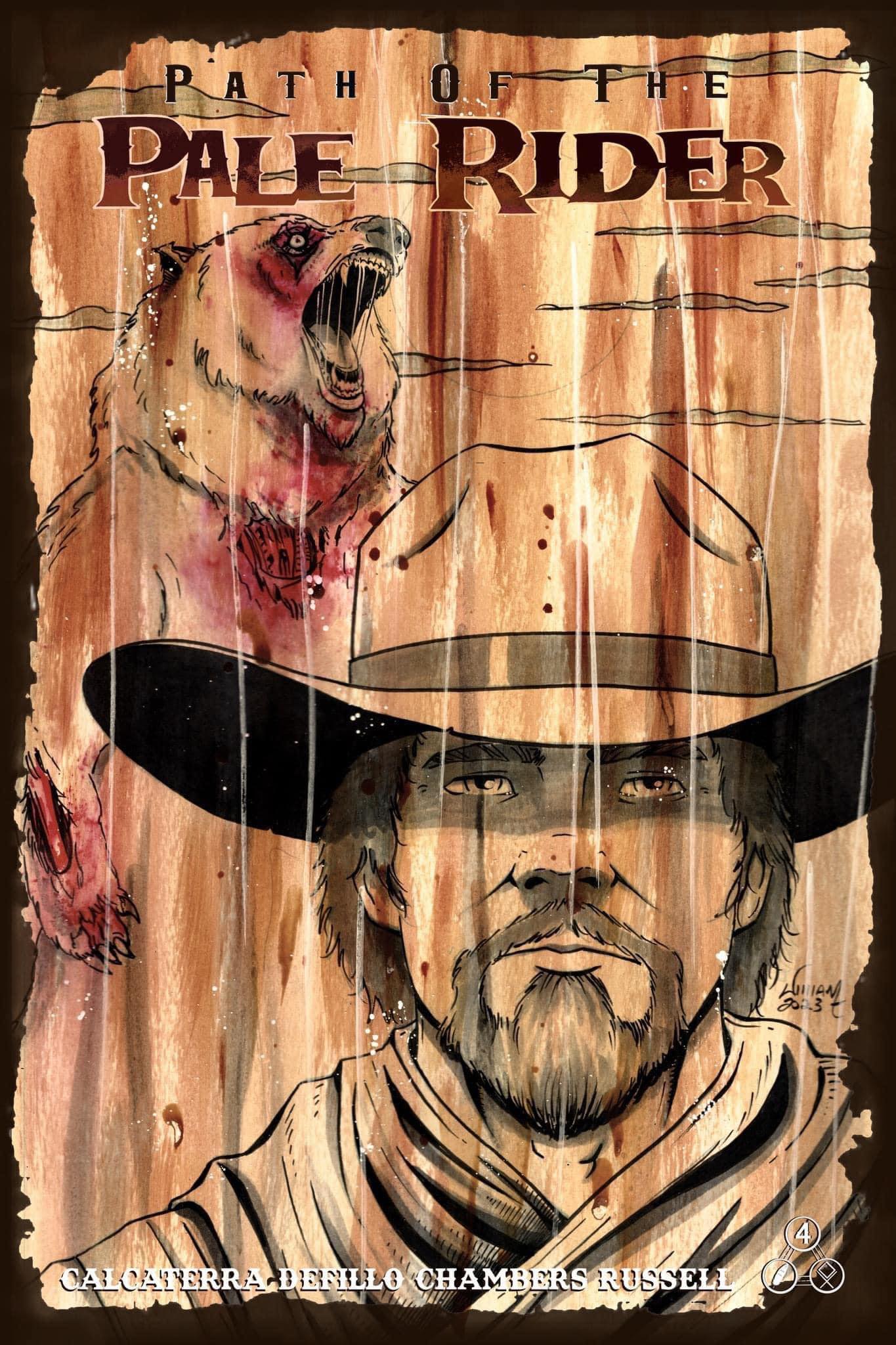 11x17 Pale Rider #4 - Pencils for Published Cover