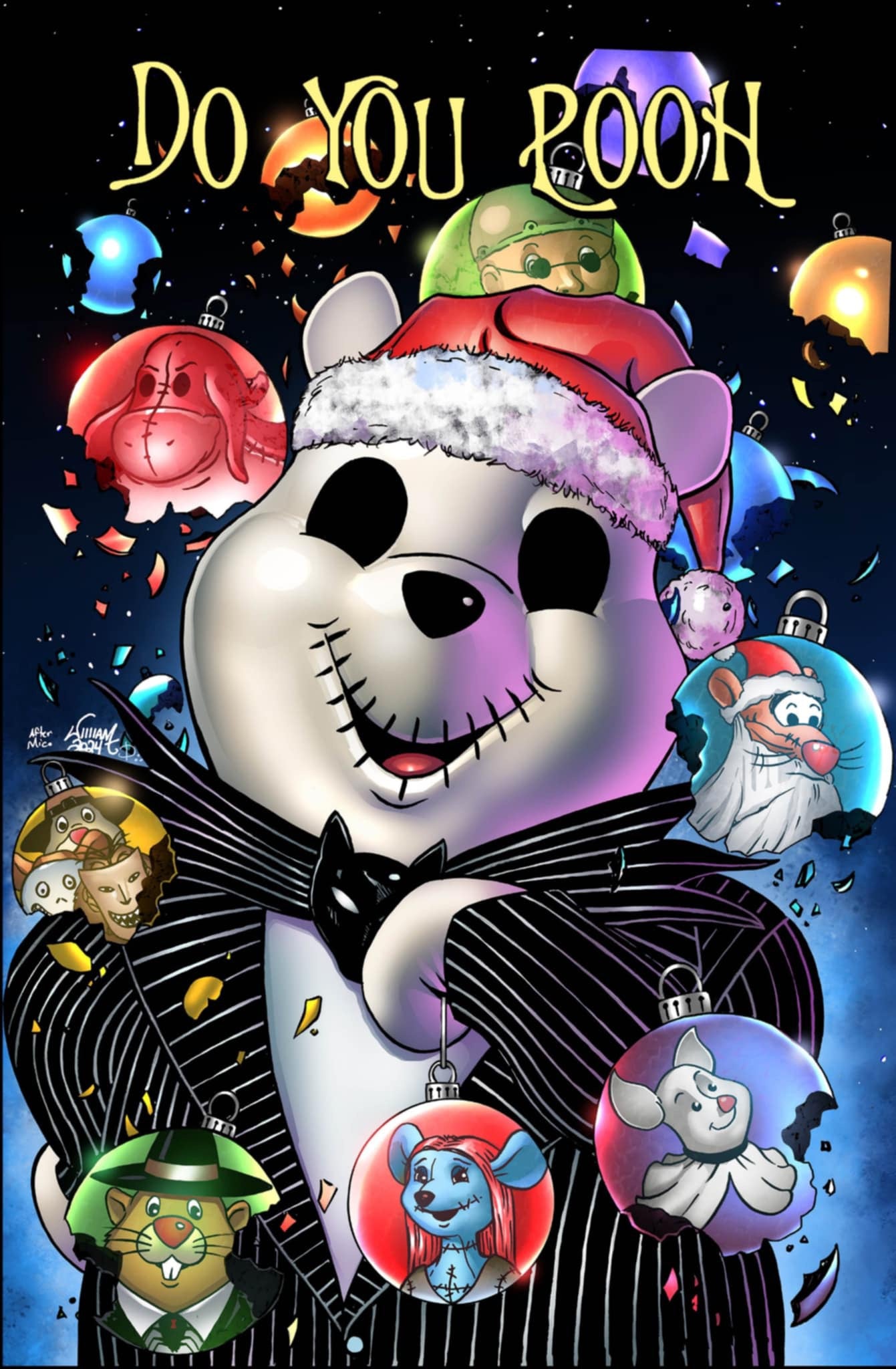 Do You Pooh “Nightmare” homage WR regular Artist Proof