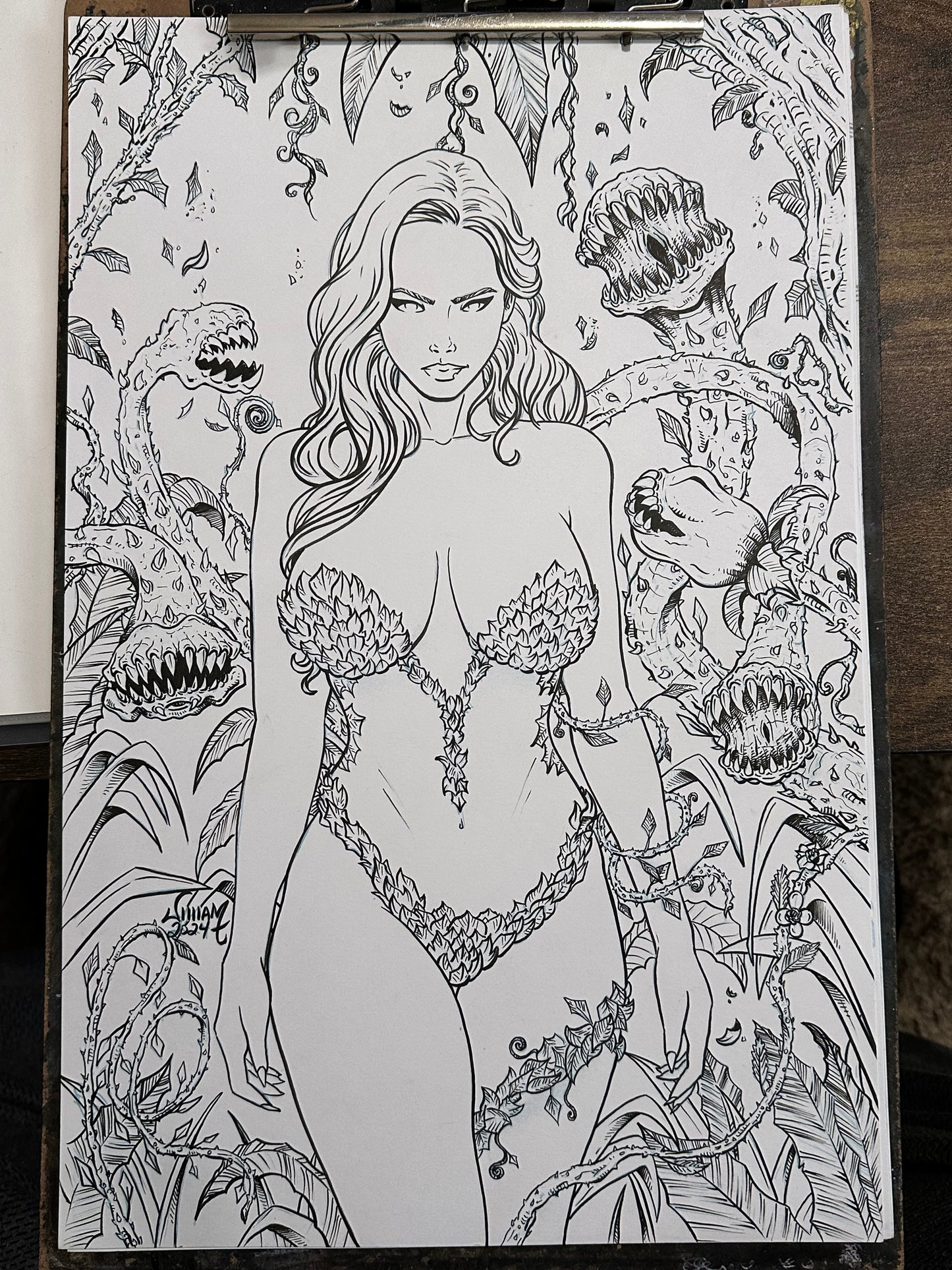 11x17 Poison Ivy Orignal Inks