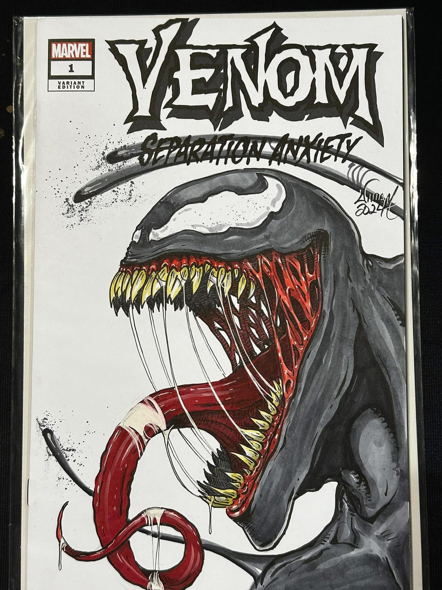 Head Shot Commission in Full Color on Blank Sketch Cover