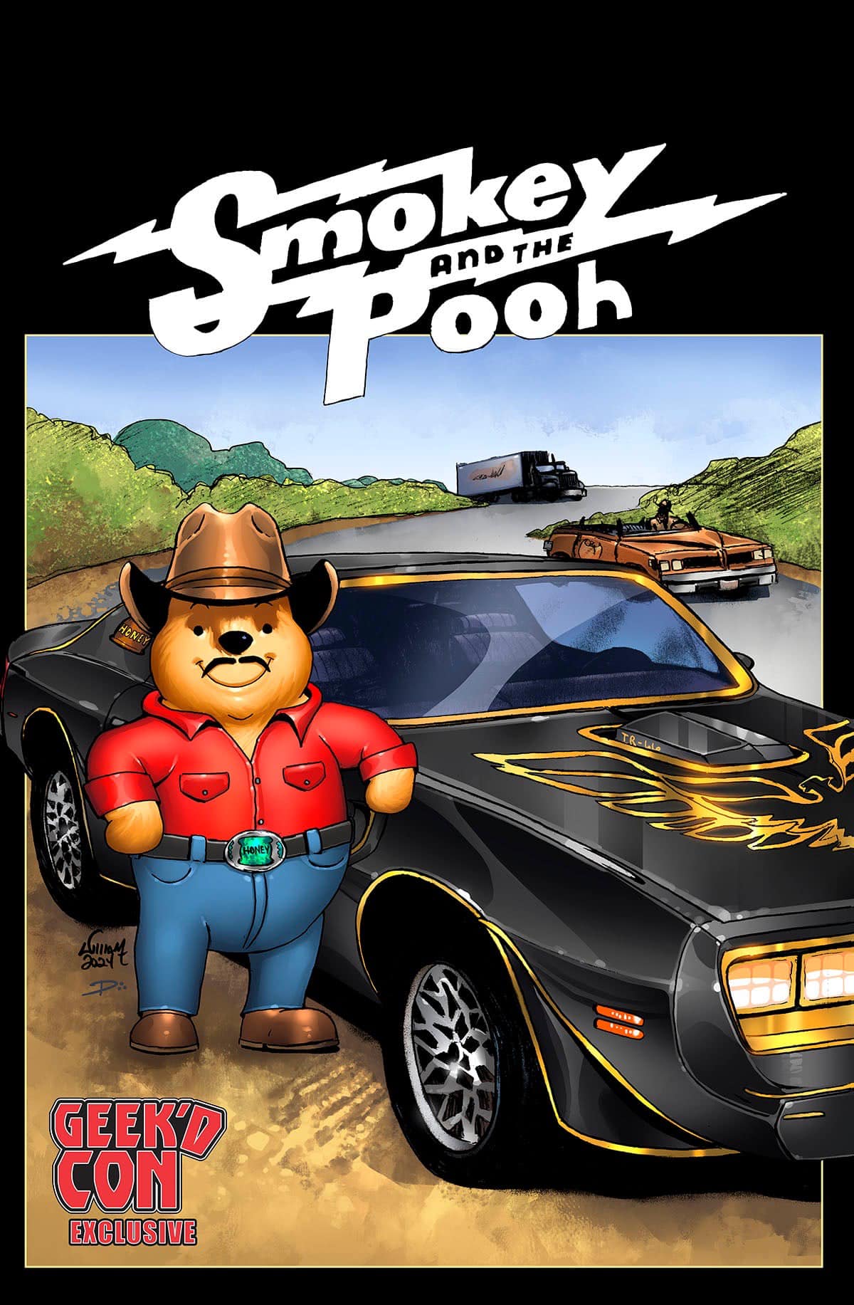 Do You Pooh Smokey and the Pooh (Geek'D Con Exclusive) - regular WR Artist Proofs