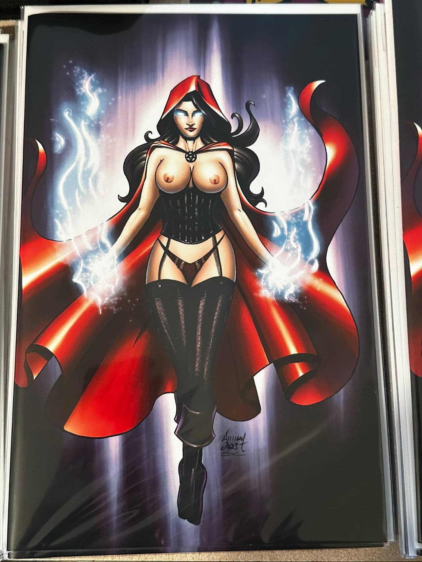 Power Hour Rise of the Witch risque - Artist proof - LTD 5 print run