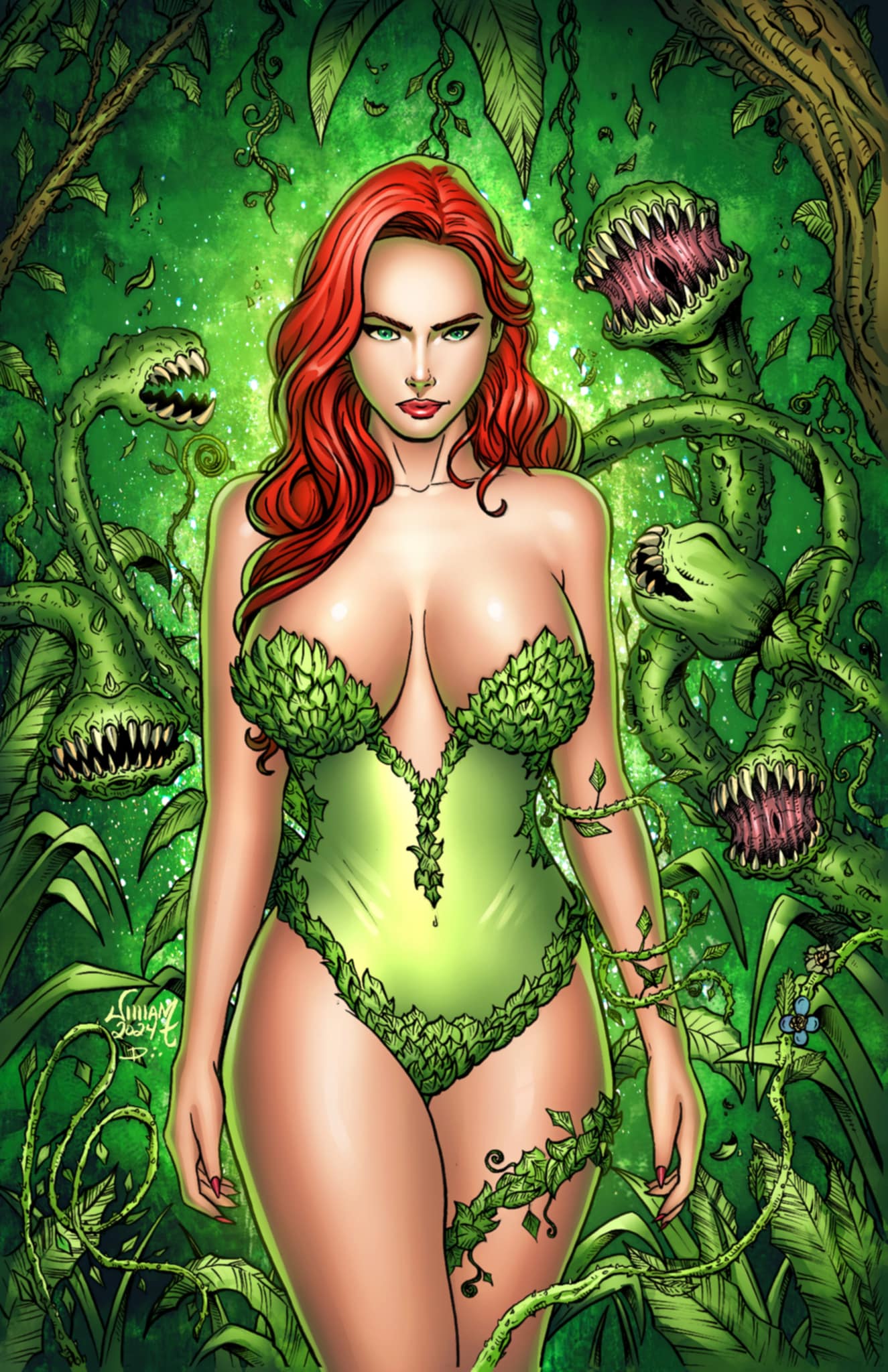 11x17 - Full Body Commission in full color (traditional coloring)