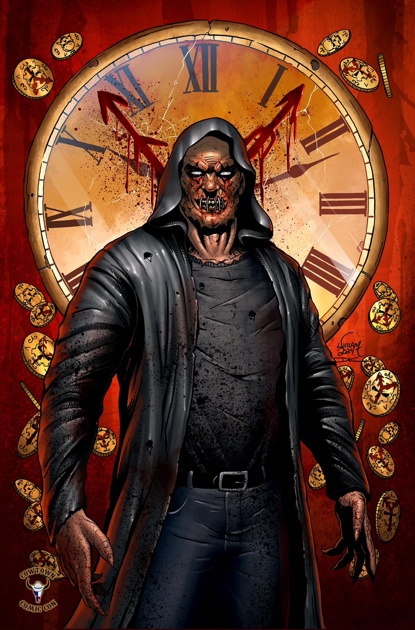 11x17 Psycho Sal Art Print