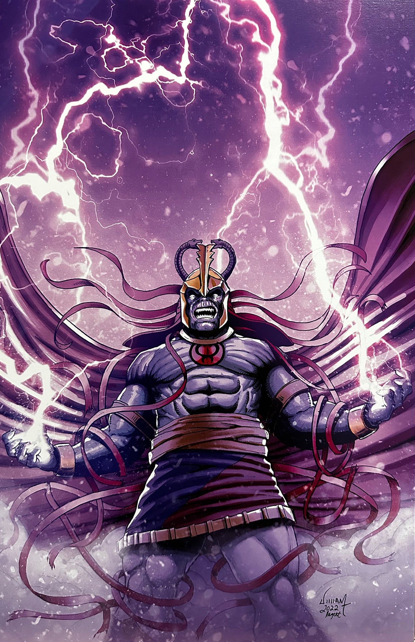 11x17 MummRa Art of William Russell