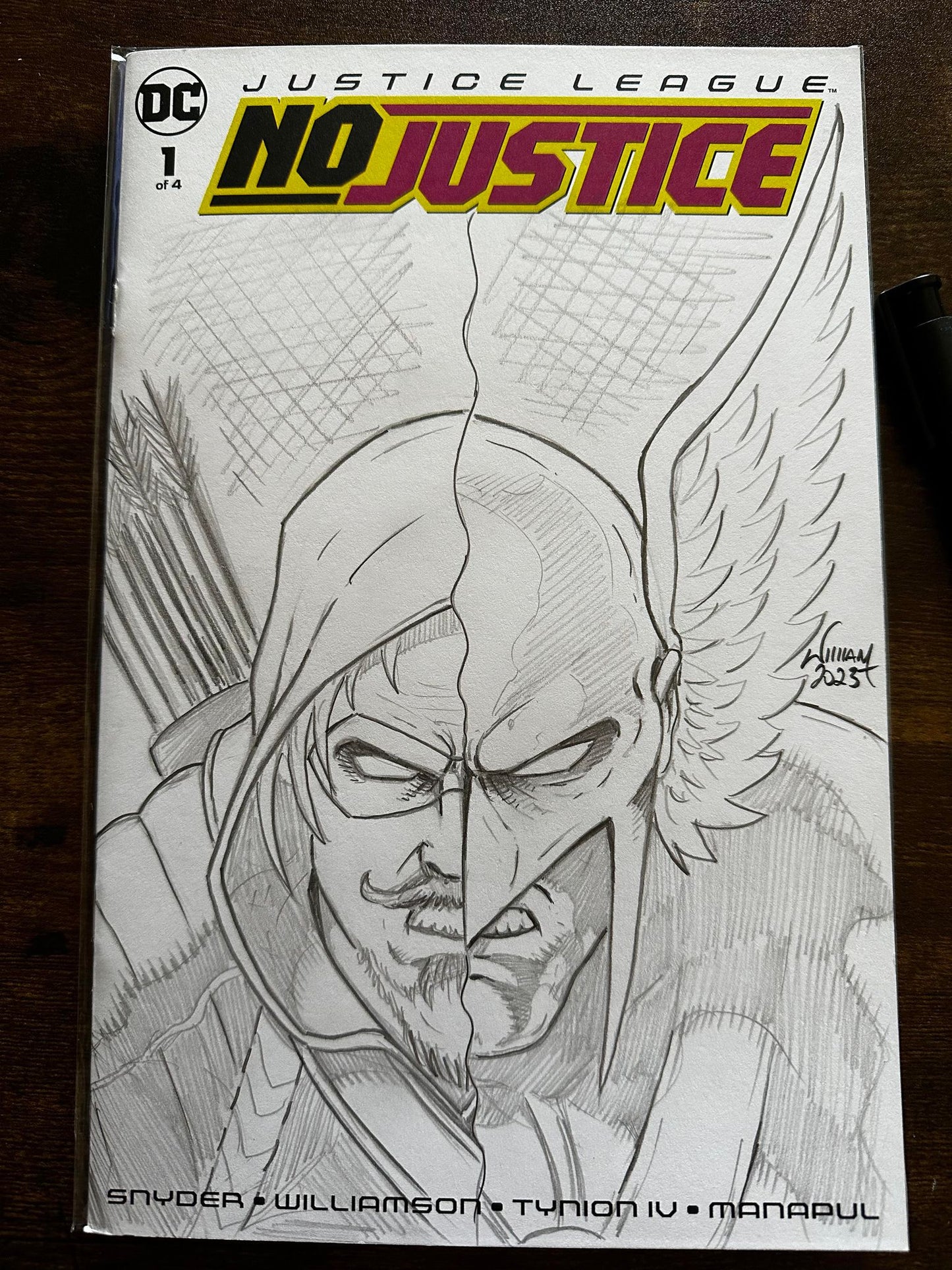 Sketch Cover - Bust Commission