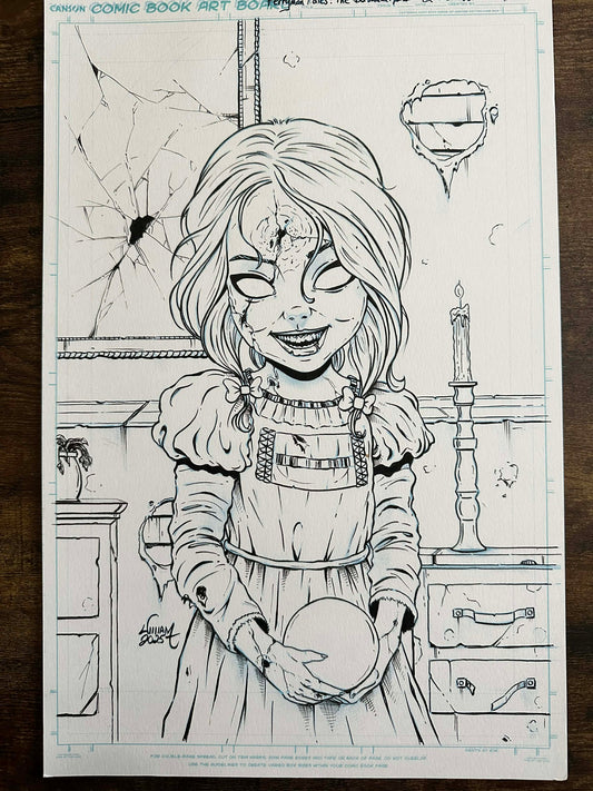 11x17 DOLLMAKER OA INKS for Published Cover