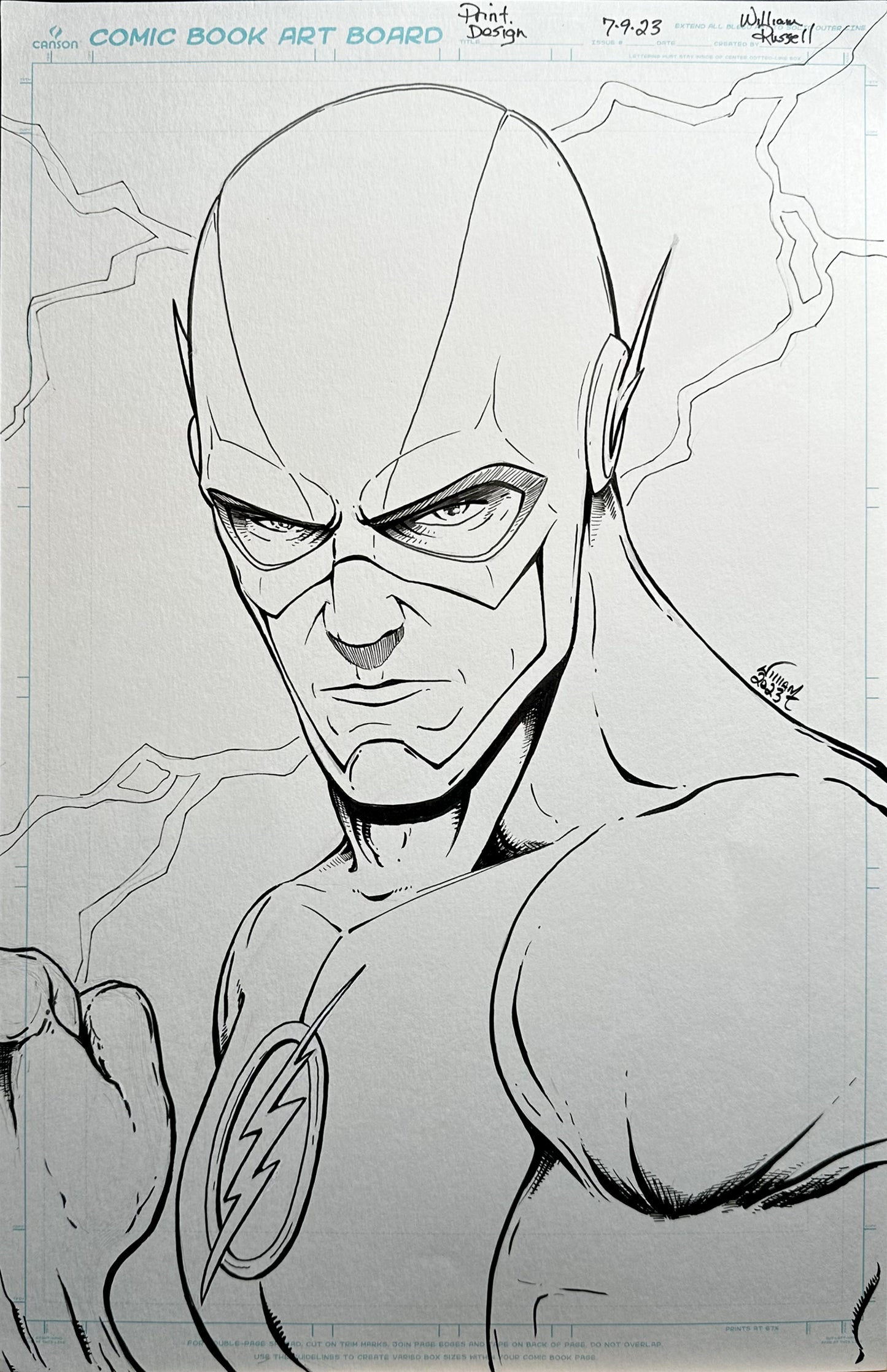 11x17 Speedster - Ink