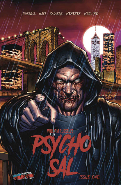 11x17 Original Cover Pencils -Psycho Sal #1 NYCC 2025 Exclusive - Published Cover