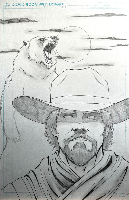 11x17 Pale Rider #4 - Pencils