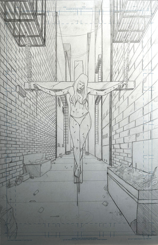 11x17 Psycho Sal #1 Interior - Pencil