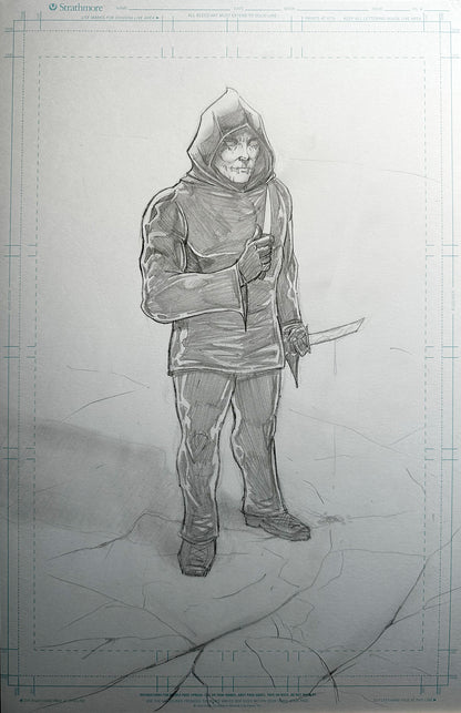 11x17 Psycho Sal #1 EDS Exclusive - Pencils