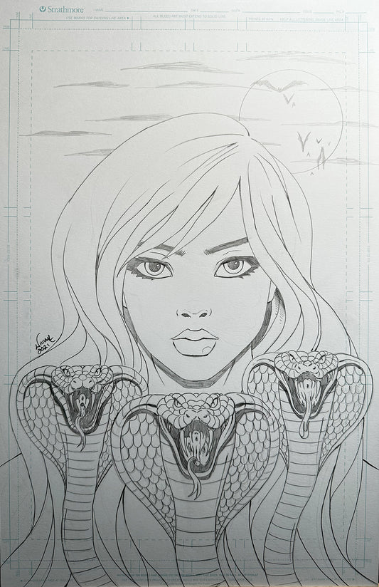 11x17 Queen Cobra - Pencils