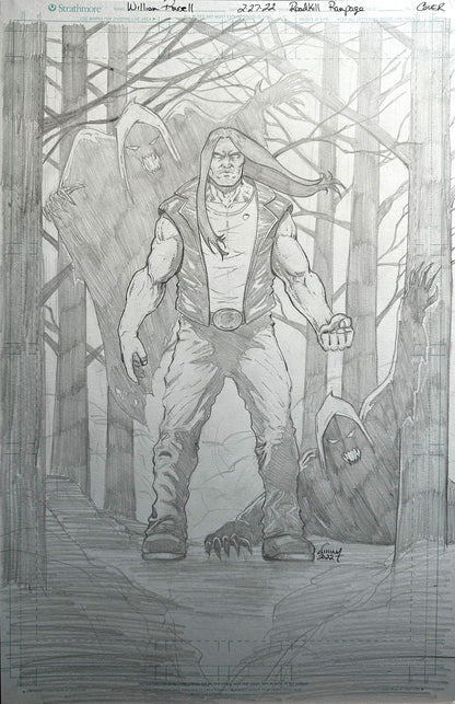 11x17 Roadkill Rampage #3 - Pencils