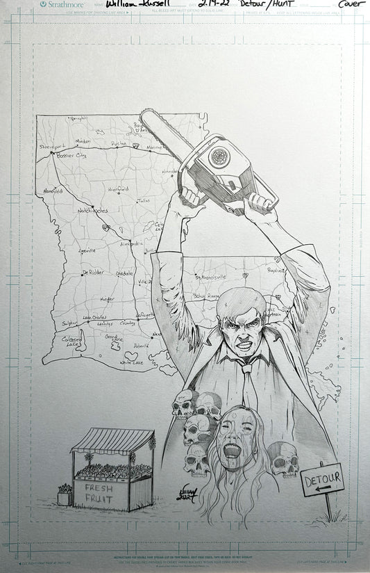 11x17 The Hunt #2 - Pencil