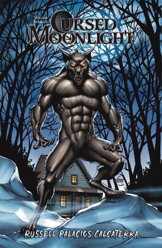 11x17 Original Cover INKS - Cursed Moonlight - Kickstarter Exclusive Published Cover A